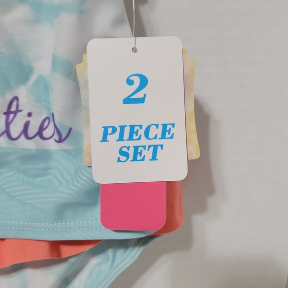 Disney Princess Ariel & Flounder Girls 2PC Swimsuit Set UPF 50+ Size 5T NWT - Picture 8 of 11